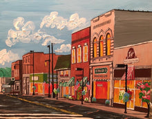 Load image into Gallery viewer, 30x40, farm, homestead, acrylic, custom painting, city street