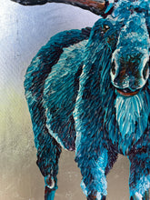 Load image into Gallery viewer, The Future Beckons, 18th blue moose