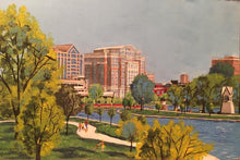 Load image into Gallery viewer, 30x40, farm, homestead, acrylic, custom painting, city street