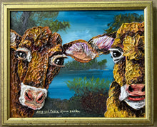 Load image into Gallery viewer, Nosy and Posey, cows