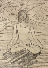 Load image into Gallery viewer, Three Meditating Women, Yoga