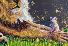 Load image into Gallery viewer, The Lion and the Mouse