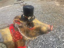 Load image into Gallery viewer, Rosalita, Steampunk Stuffed Boar, Big Wow