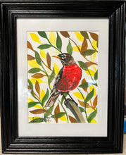 Load image into Gallery viewer, American Robin, watercolor