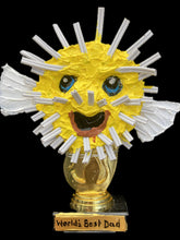 Load image into Gallery viewer, World’s Best Dad, Puffer Fish, Blow Fish, trophy