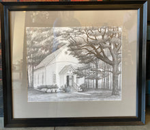 Load image into Gallery viewer, Shady Grove Church Drawing