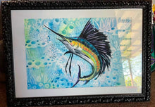 Load image into Gallery viewer, Striving, Atlantic Sailfish, swordfish, fish