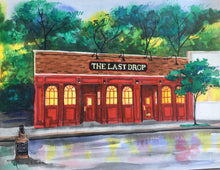 Load image into Gallery viewer, 16x20, church, painting of business, wedding venue, university, from photo, custom painting, college, watercolor