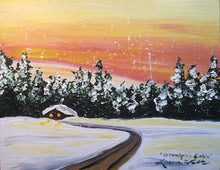 Load image into Gallery viewer, Made to order, landscape painting, on canvas, 16x20, acrylic