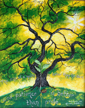 Load image into Gallery viewer, Bible journaling, bible verse, custom painting, spiritual, 16x20, wall art, home decor