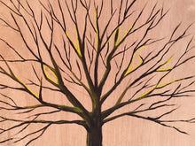 Load image into Gallery viewer, Fingerprint tree, wedding register, wedding, guest, 16x20
