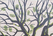 Load image into Gallery viewer, wedding, tree, custom art, wedding register, wedding registry