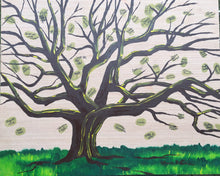Load image into Gallery viewer, wedding, tree, custom art, wedding register, wedding registry