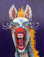 Load image into Gallery viewer, 16x20 textured acrylic, Horse painting, custom painting, painting from photo, acrylic painting, made to order