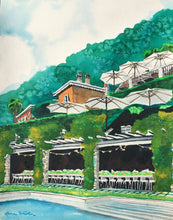 Load image into Gallery viewer, 11x14, wedding venue, church, university, business, Custom Painting, watercolor portrait, building portrait