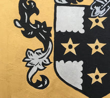 Load image into Gallery viewer, Family crest, coat of arms, custom made, made to order, custom art, painted family crest, painted coat of arms, custom art, 16x20