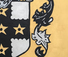 Load image into Gallery viewer, Family crest, coat of arms, custom made, made to order, custom art, painted family crest, painted coat of arms, custom art, 16x20