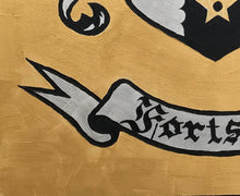 Load image into Gallery viewer, Family crest, coat of arms, custom made, made to order, custom art, painted family crest, painted coat of arms, custom art, 16x20
