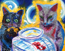 Load image into Gallery viewer, 16x20 textured acrylic painting, pet portrait, from photo, dog, pet, cat, custom art