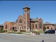 Load image into Gallery viewer, 36x24, church, university, business, wedding venue, custom painting, painting from photo, watercolor