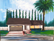 Load image into Gallery viewer, 11x14, house, barn, custom painting, of a barn, acrylic, house portrait, portrait of house