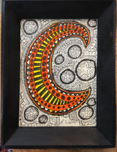 Load image into Gallery viewer, Moon, zen tangle