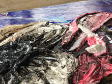 Load image into Gallery viewer, 8x10 textured acrylic, Pet portrait, painting of pet, acrylic painting, custom order