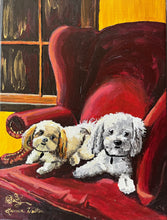 Load image into Gallery viewer, 11x14, room, interior space, acrylic, custom painting
