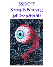 Load image into Gallery viewer, Seeing Is Believing, eye, eyeball
