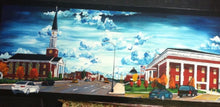 Load image into Gallery viewer, 20x24, farm, homestead, acrylic, custom painting, city street

