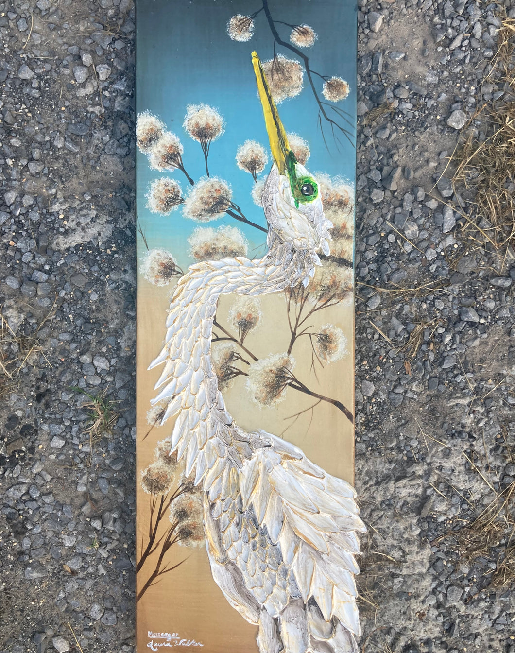 Messenger, Great White Egret