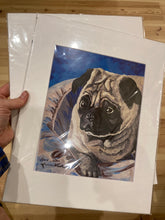 Load image into Gallery viewer, Pug, Dog print, reproduction
