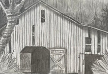 Load image into Gallery viewer, Old Tobacco Barn, Original Drawing
