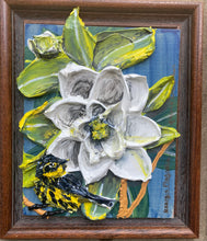 Load image into Gallery viewer, Georgia Magnolia,  Magnolia Warbler Bird
