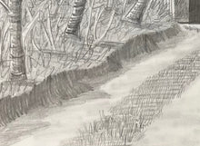 Load image into Gallery viewer, Old Tobacco Barn, Original Drawing
