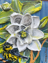 Load image into Gallery viewer, Georgia Magnolia,  Magnolia Warbler Bird
