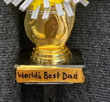 Load image into Gallery viewer, World’s Best Dad, Puffer Fish, Blow Fish, trophy
