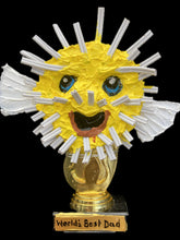Load image into Gallery viewer, World’s Best Dad, Puffer Fish, Blow Fish, trophy
