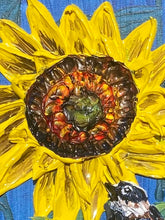Load image into Gallery viewer, Georgia Sunflower, Chickadee Bird
