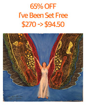 Load image into Gallery viewer, I’ve Been Set Free, Angel, yoga
