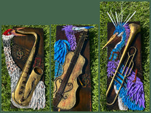 Load image into Gallery viewer, Wycliffe Heron, Tri-Colored Heron and a Trombone
