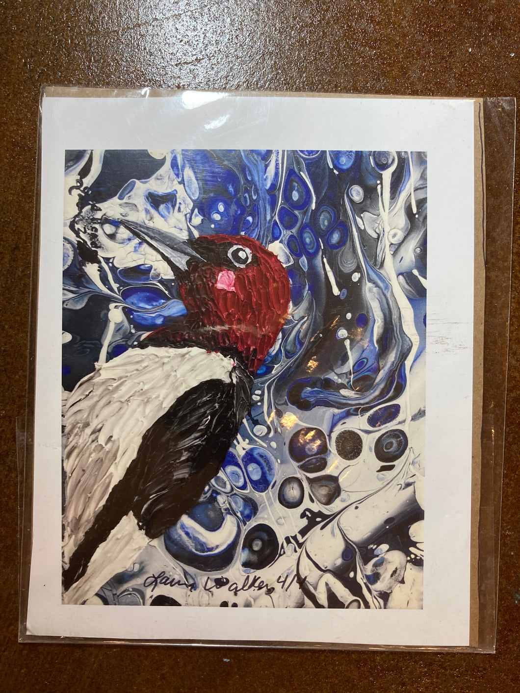 wood pecker, bird, bird, print, reproduction