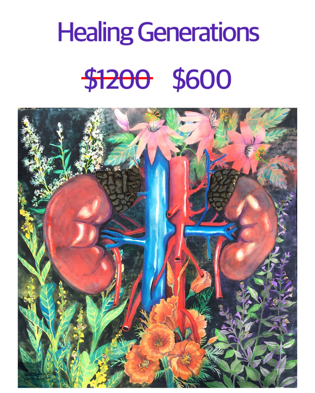 Healing Generations, adrenal glands