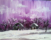 Load image into Gallery viewer, 9x12, acrylic landscape, Made to order, landscape painting, on canvas, acrylic
