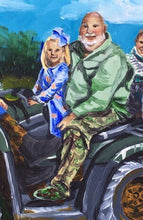 Load image into Gallery viewer, 11x14, acrylic Group portrait
