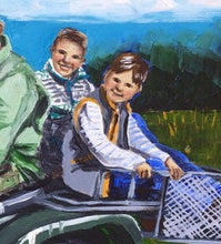 Load image into Gallery viewer, 11x14, acrylic Group portrait
