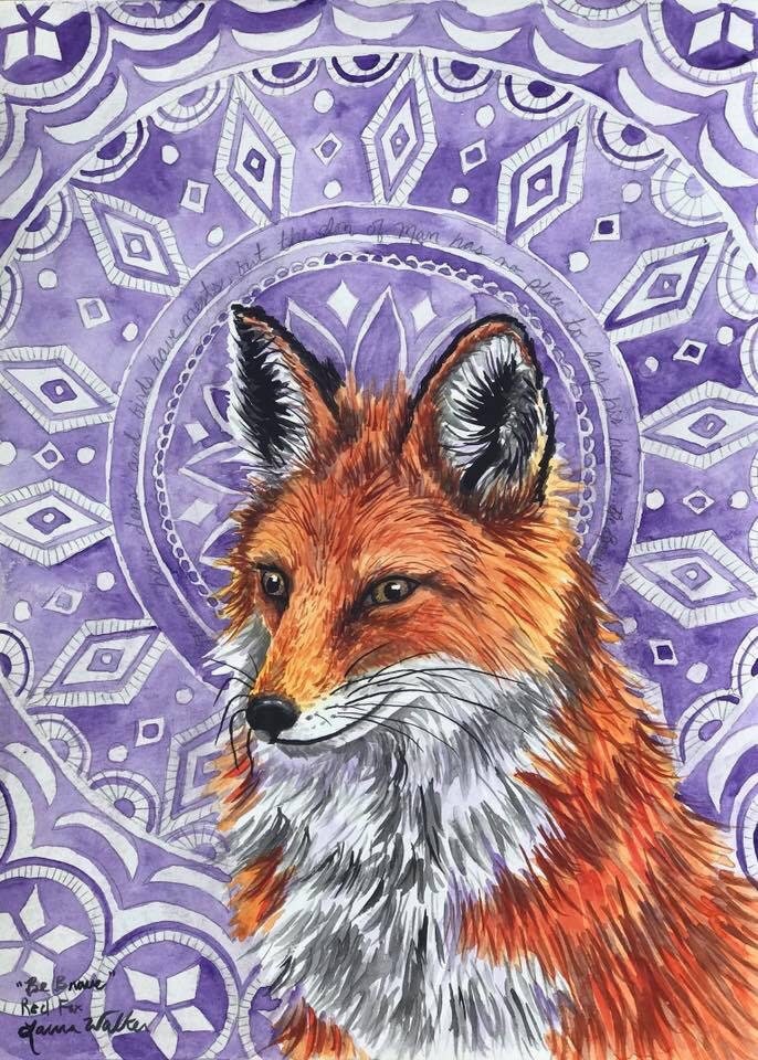 Red fox, fox, Be Brave