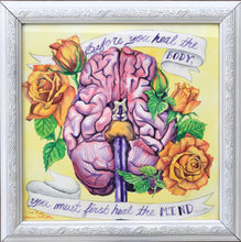 Load image into Gallery viewer, Brain, Roses, The Mind
