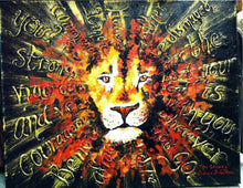 Load image into Gallery viewer, Bible journaling, bible verse, custom painting, spiritual, 16x20, wall art, home decor
