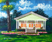 Load image into Gallery viewer, 16x20, house, barn, custom house painting, painting from photo , house portrait, custom, acrylic
